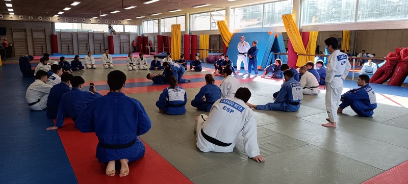 Todo un exito el Stage de Judo Pamplona con Alberto Gaitero y Estrella Lopez. 02-04-24. FOTOS.